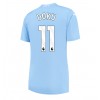 Manchester City Jeremy Doku #11 Hemmatröja Dam 2023-24 Korta ärmar